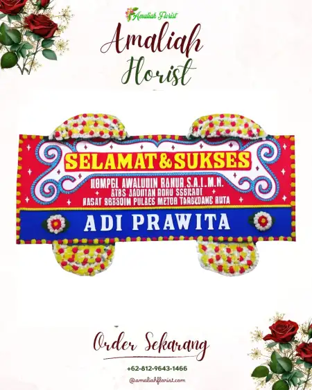 Papan Bunga Ucapan Selamat Paledang